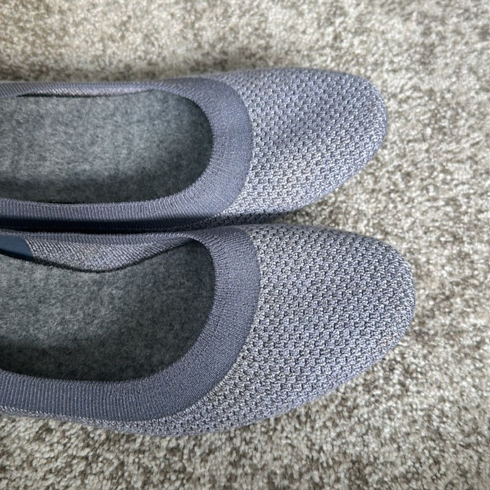 Allbirds Women’s Tree Breezers, Knit Ballet Flats, Slip-On 10.5 - Picture 2 of 7